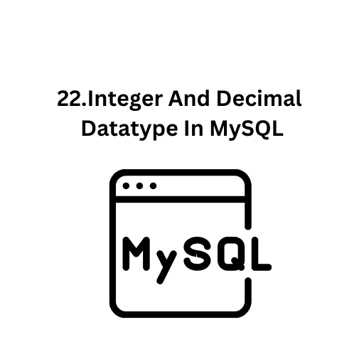 23.String And Date Data types In MySQL